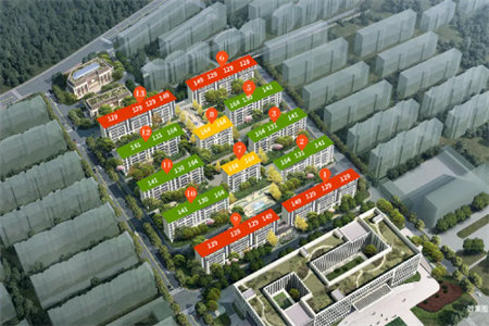 百花园旁政和花园C区精装4室2厅南北通透有证可按揭